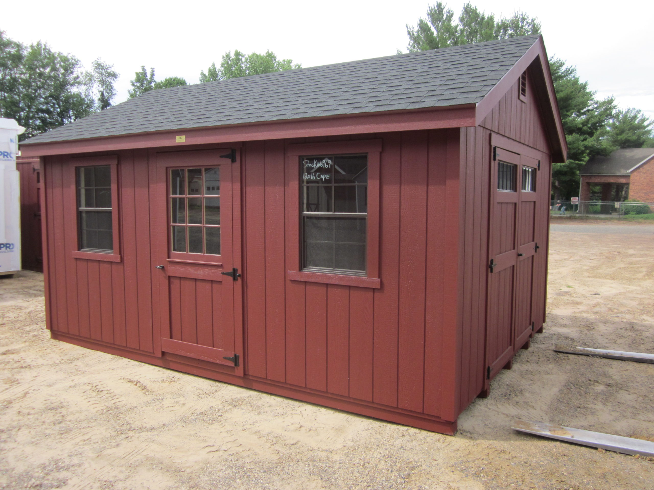 12' x 16' T-1-11 Garden Special Cape #6969