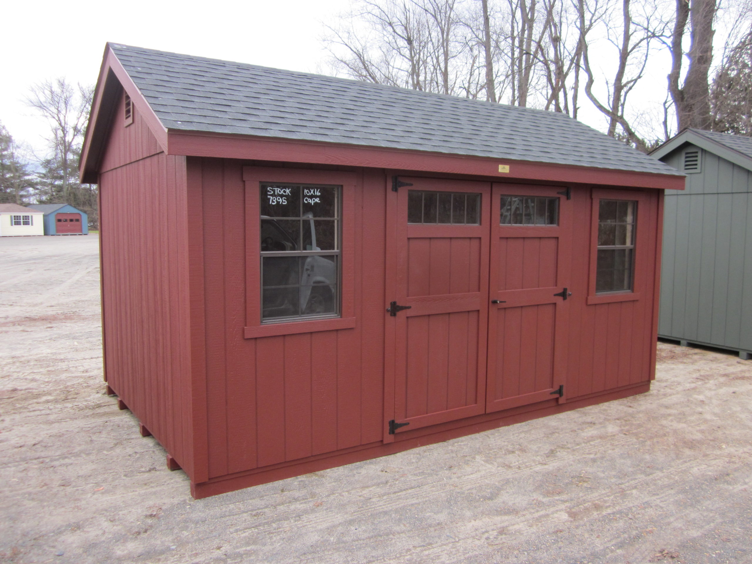 10' x 16' T1-11 Garden Special Cape #7395