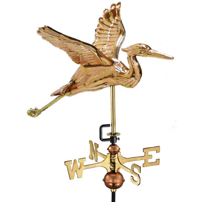 Cottage Size Blue Heron Weathervane