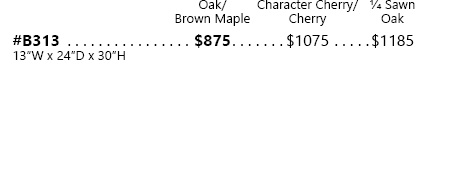 Avondale Base Pricing
