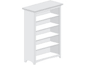 Avondale Single Bookcases