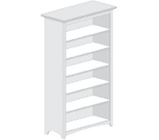 Avondale Single Bookcases
