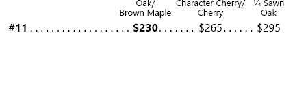 Avondale Option Pricing