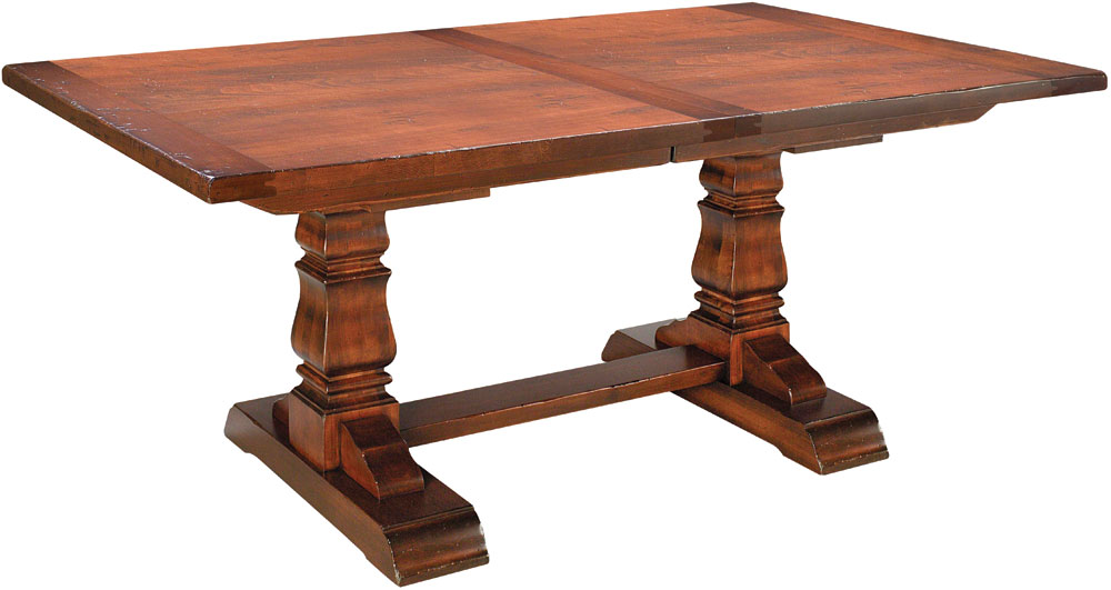 Bellport Trestle Table with Leaf