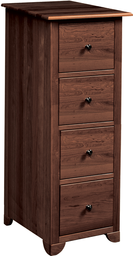 Covington Executive 4-Drawer Vertical File Cabinet