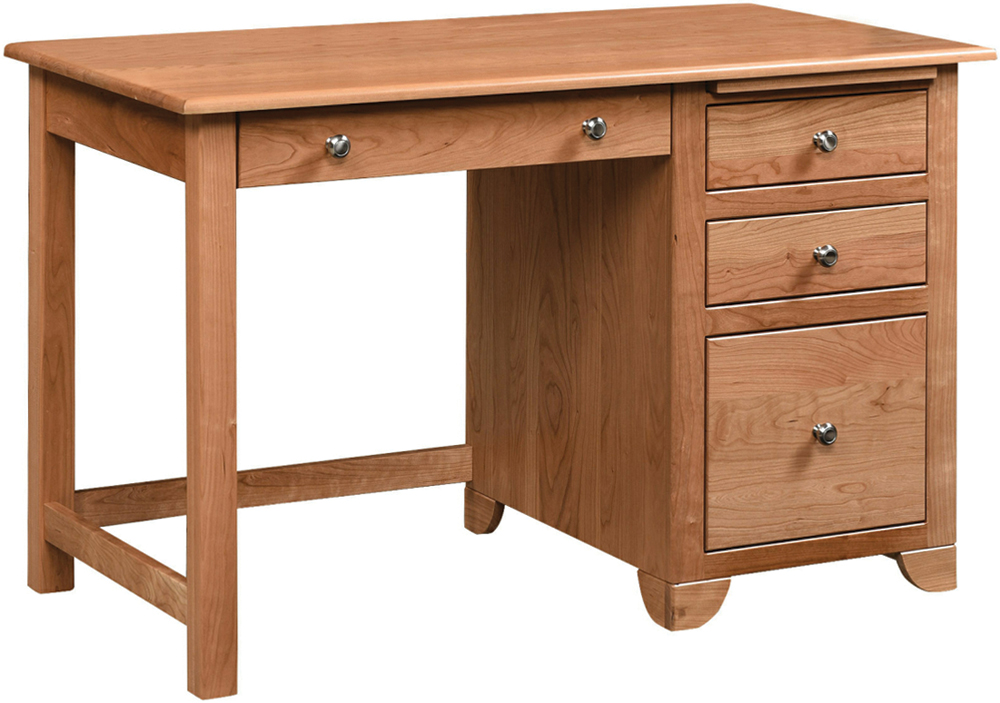 Covington Single Pedestal Credenza Desk