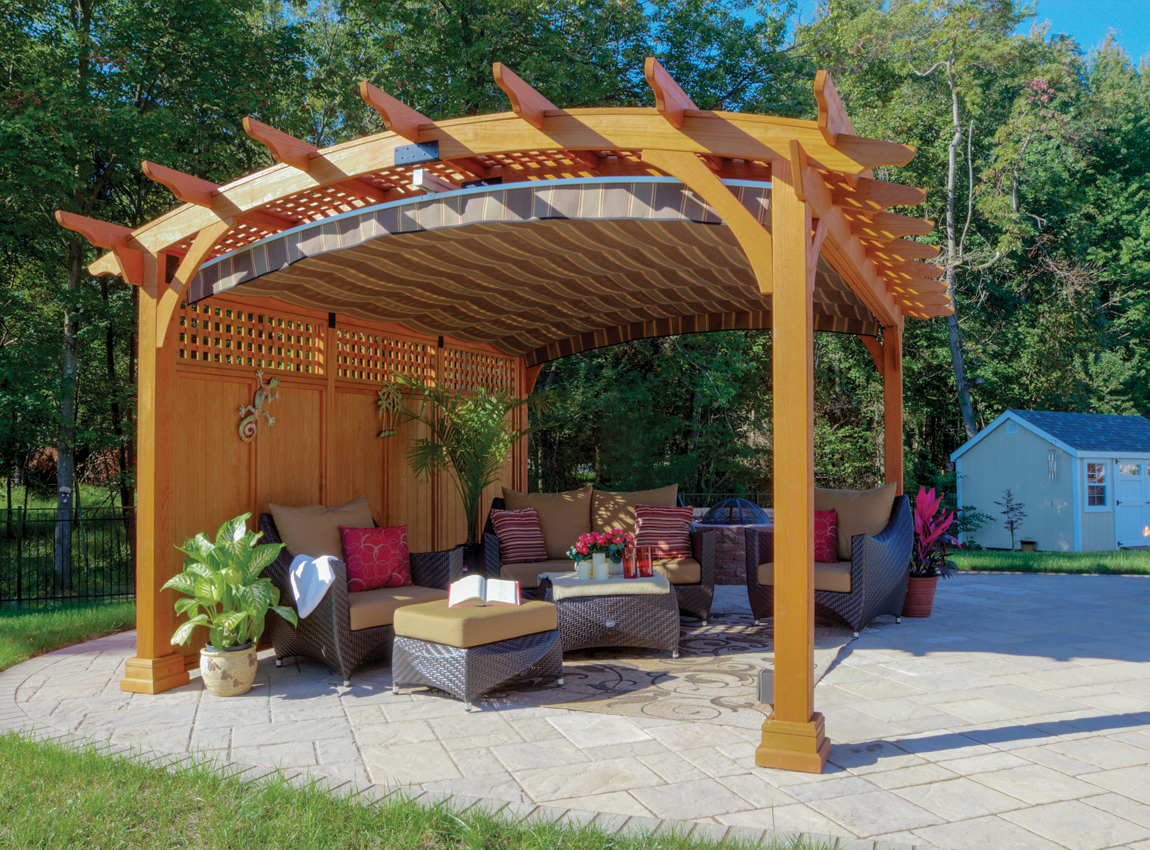 Hearthside Pergola (Wood)