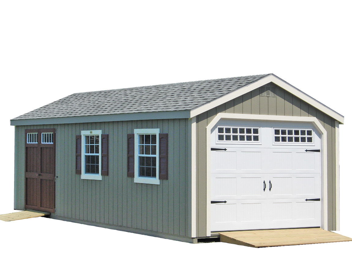 New England Cottage Garage T111
