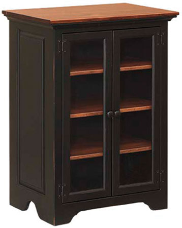 Colonial Pine Stereo Cabinet