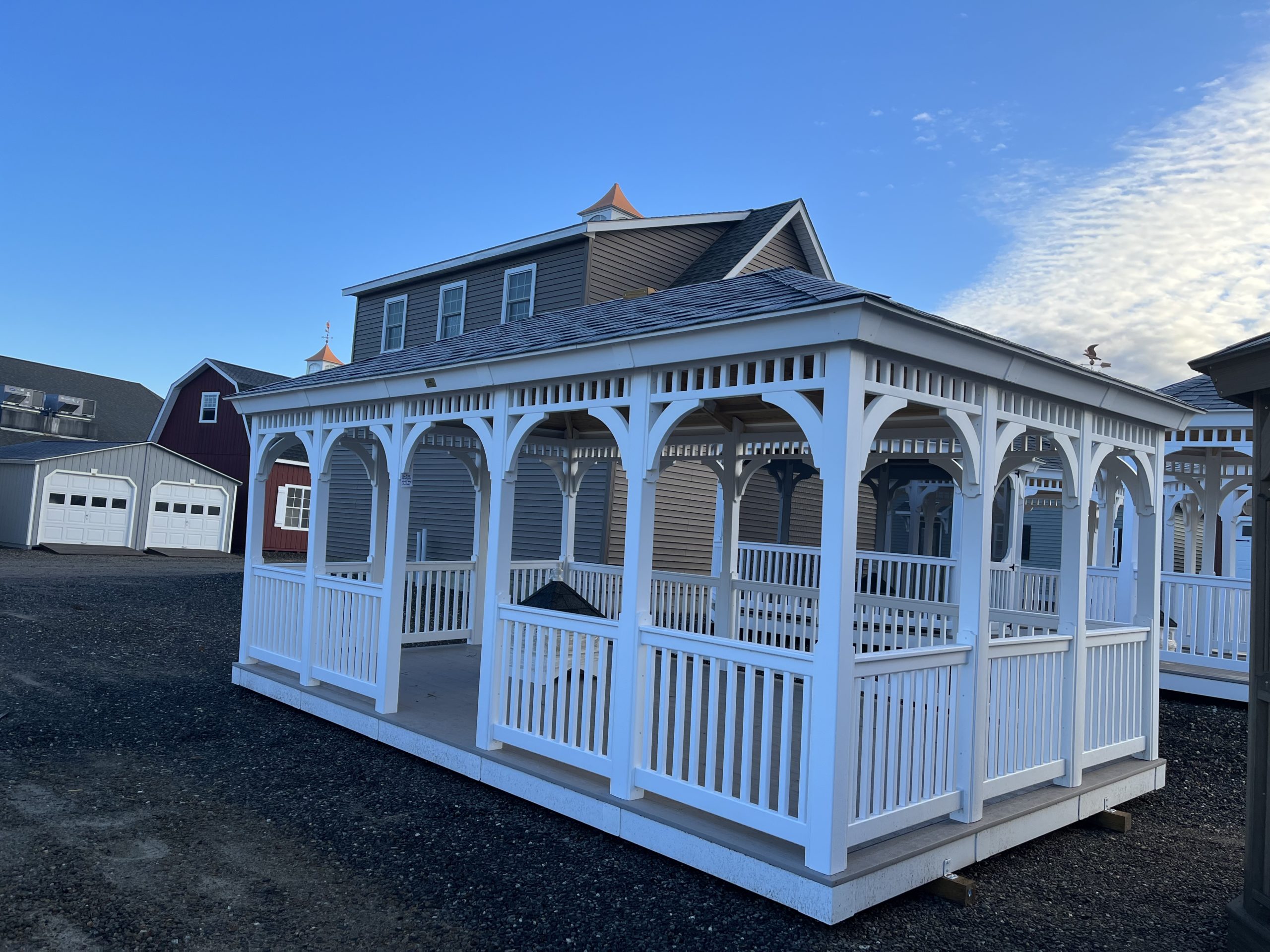 12' X 20' Vinyl Pavilion Gazebo #Q0435491