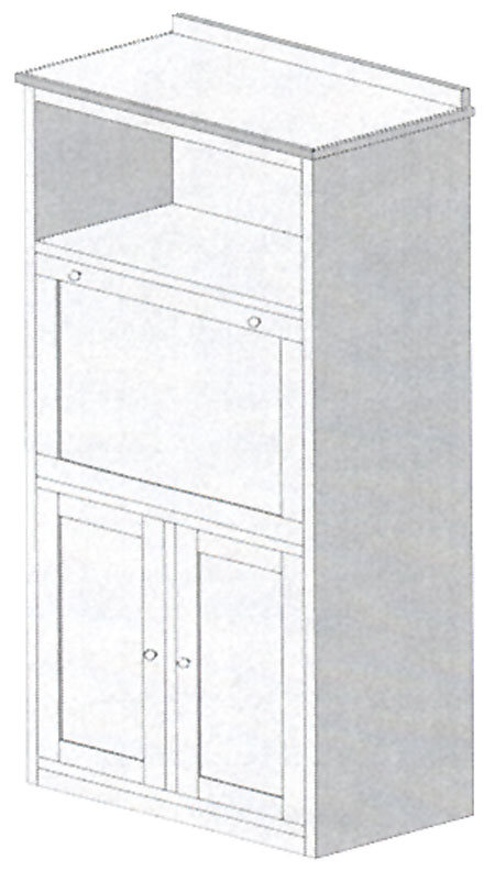 Large Desk Side Unit