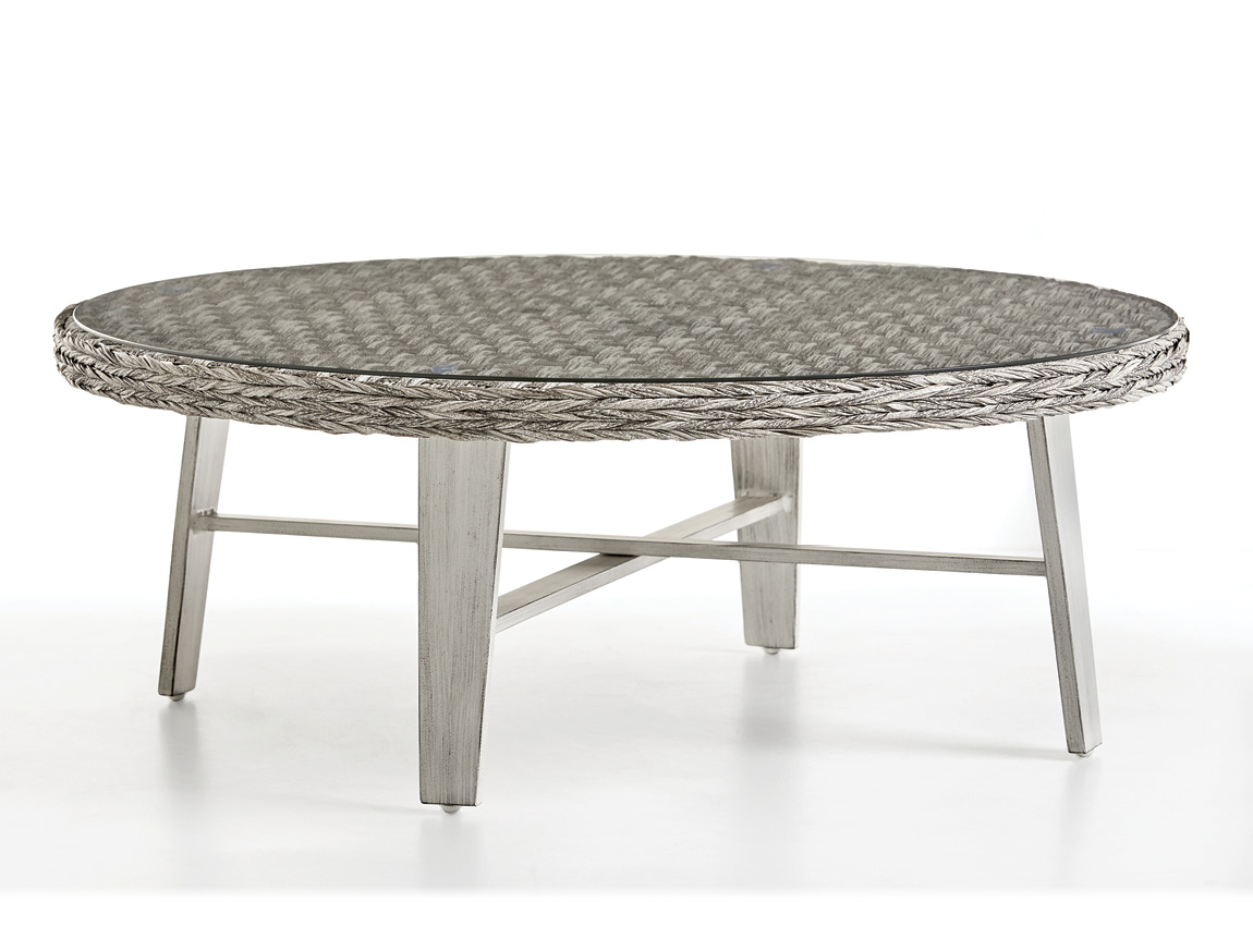 Grand Isle Wicker Round Coffee Table