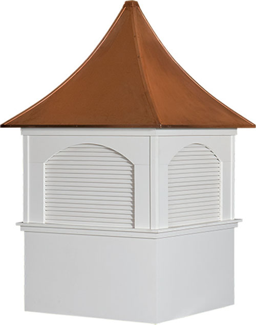 Hilton Square, Louvered Cupola w/ Concave Copper Roof
