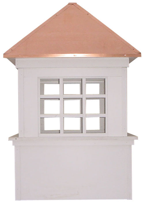 Hilton Square, Window Cupola w/ Straight Copper Roof